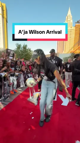 That’s our MVP @A’ja Wilson 🏆😎@Las Vegas Aces 