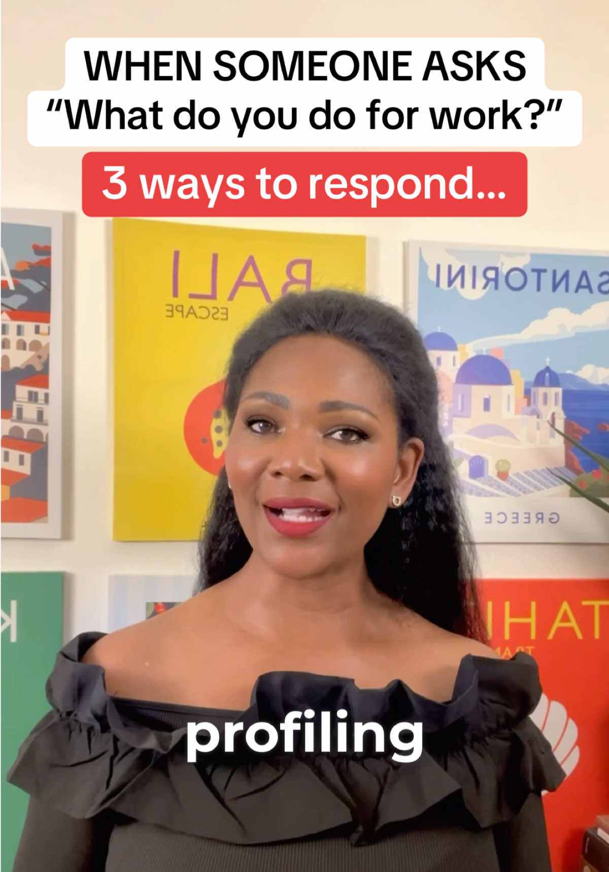 Do you ever get asked this?: Comment your response. 😏  Here are 3 ways to answer that question without giving your résumé or your peace. #FeminineEnergy #SoftLife #HighValueWoman #ClassyAndClever #EtiquetteTips  