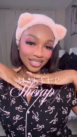 extra blush please 🌸🩰 & imma clean my camera next time 🥲 • • • #makeuptherapy #grwm #fypシ゚viral #makeuptutorial #fyp 