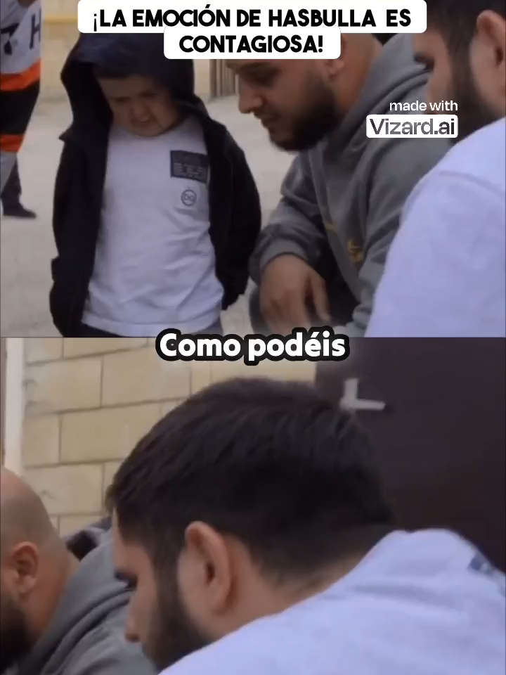 ¡La emoción de Hasbulla es contagiosa! #millonario #hasbulla #Rusia
