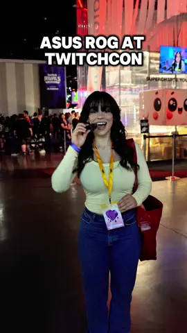 ROG x AMD went crazy this year 👀 From the new AM5 motherboards to that GPU signed by Jensen Huang, everything here was straight fire🔥 Catch it all at the ASUS ROG booth at TwitchCon before it’s gone! @ROG Global @AMD  #ROG #AMD #TwitchCon #HallOfTech #GamingPC  