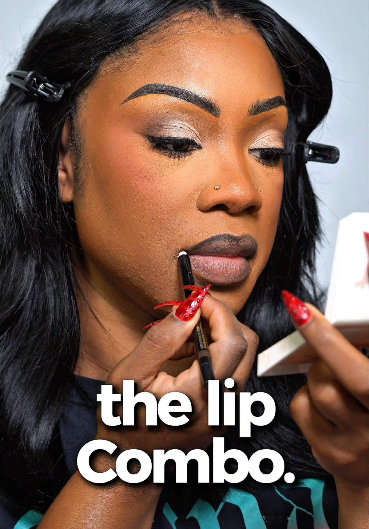 Just in case you ever wondered how I get that lip combo, here’s the breakdown!! Quick, easy, and beginner-friendly. 	1.	Line with Juvia’s Place Longwear Lip Liner in Rizz (crisp outline, smooth glide) 	2.	Add Morphe Color Pencil in Trendsetter and it gives that soft-shadow blend. 	3.	Fill in using MAC Maximal Matte Lipstick in Yash… very matte and rich. 	4.	Top it with MAC Lipglass in Behaved… it’s non-sticky, high shine, grown-woman finish. Blend those edges like you mean it. The magic is in the mix, not the product. #LipComboTutorial #ViralLipCombo #MakeupForBeginners #NeutralLipCombo #BrownGirlMakeup @M.A.C Cosmetics Store @Morphe Cosmetics @Juvia’s Place 