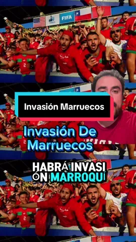 ¡Invasión De Marruecos En Chile!  ¿Tiembla Argentina?  #argentina #mexico #chile #copadelmundo #marruecos 