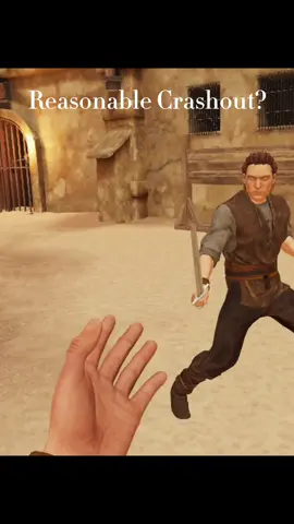 i think overreacted a BIT too much! 🤣✌️ #bladeandsorcery #vr #brutal #metaquest #familyfriendly 