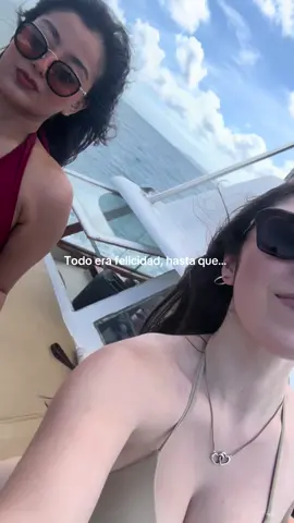 Menos las alérgicas al sol y de piel fina como yo jajajaja #quemadura #hinchada #playa #sol #yate 