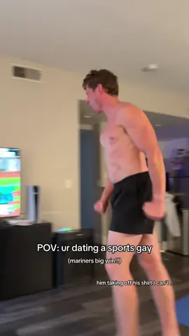 so you still wanna date a sports gay? SO happy the Mariners won ⚾️❤️ #mlm #lgbt #relationships #sports #fyp 