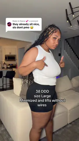 Replying to @Naeee 💕 baby if these ain’t saggy idk what is lmao i had to pick a looser shirt to really show yall . These some heavy saggy lifters over here and this bra really changes the game #bra #feelingirl #feelingirlshapewear #feelingirlbra #tiktokshopfalldealsforyou 