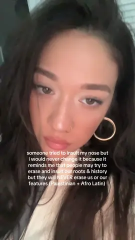a reminder that even if we never speak on it, we carry our lineage with us. we will always be descendants of what once was. i used to be so insecure about my side profile too … but never been told my nose was big til today … well GOOD. i come from a lil bit of everythin tbh n i think that’s beautiful. #genetics #heritage #pov #nose #beauty 