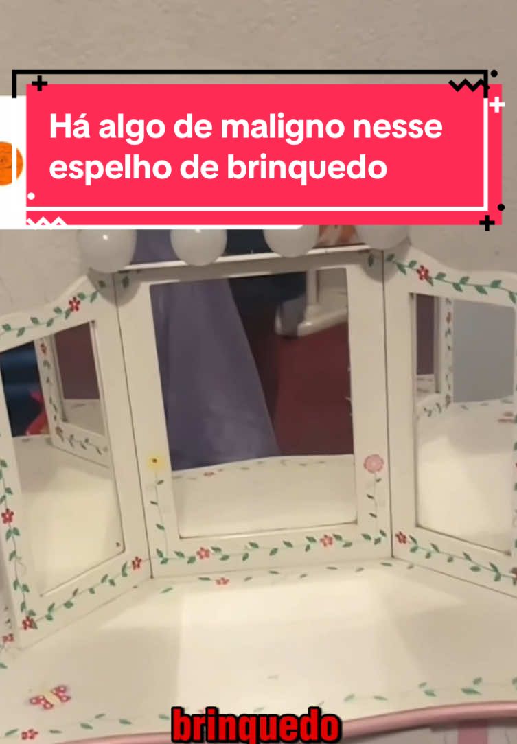 Um espelho de brinquedo assombra uma creche #horror #terror #creepy