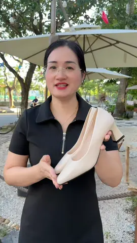 Giày cao gót nữ mũi vuông da mềm đế êm #minhthugiay #giaycaogotsangchanh #giaycaogotdutiec #giaycaogotcongso #giaycaogotmuivuong