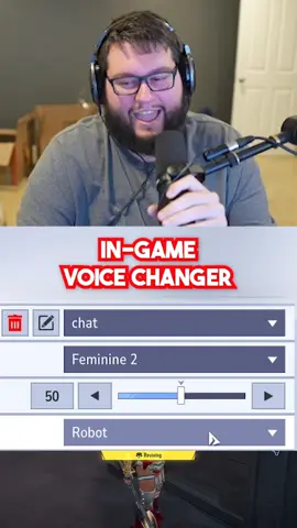 So Marvel Rivals has a built in voice changer now #gaming #marvelrivals 