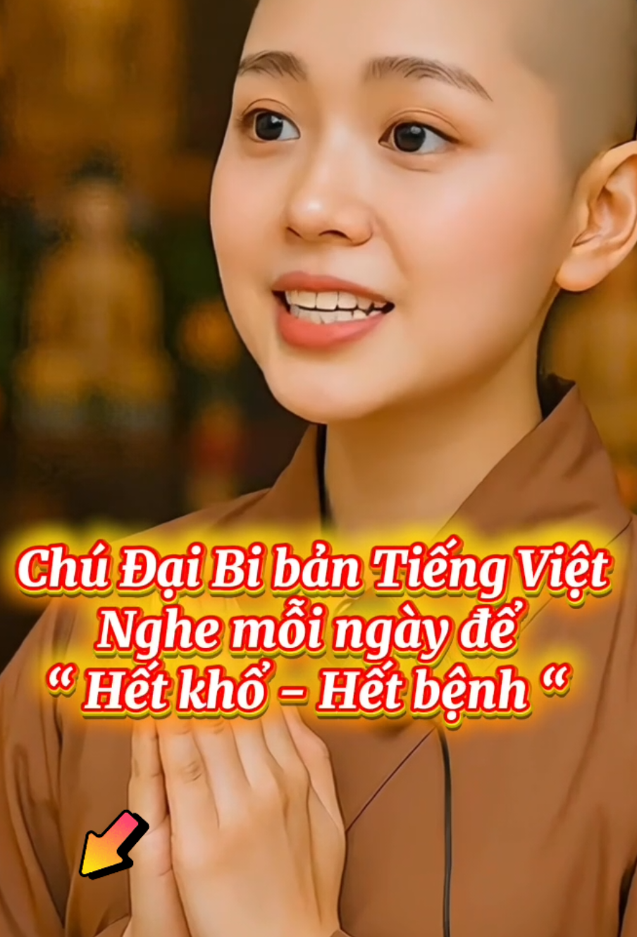 Chú Đại Bi tiếng Việt, quý Phật tử nghe mỗi ngày để hết tai ương bệnh tật #phatphap #phatphapnhiemmau #tutap #chudaibi #sachkinh 