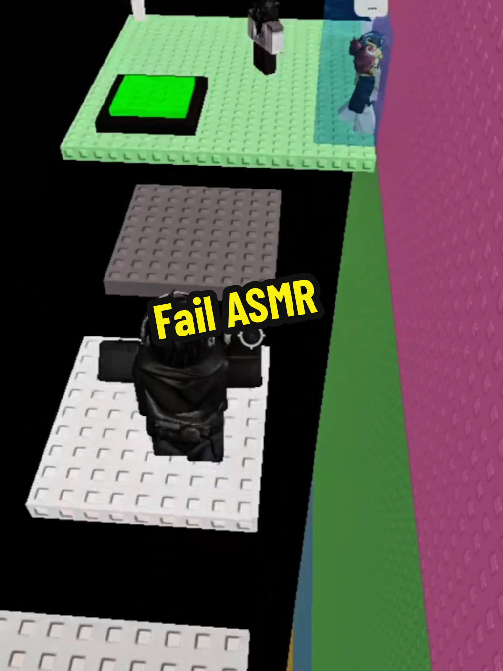Intenté hacer un ASMR En la nueva Slap Tower de Halloween y pues.... #robloxasmr #slaptower #obbys #fun #nxstyleo 