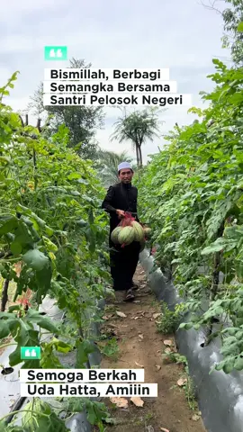Indahnya berbagi #santri #berbagi 