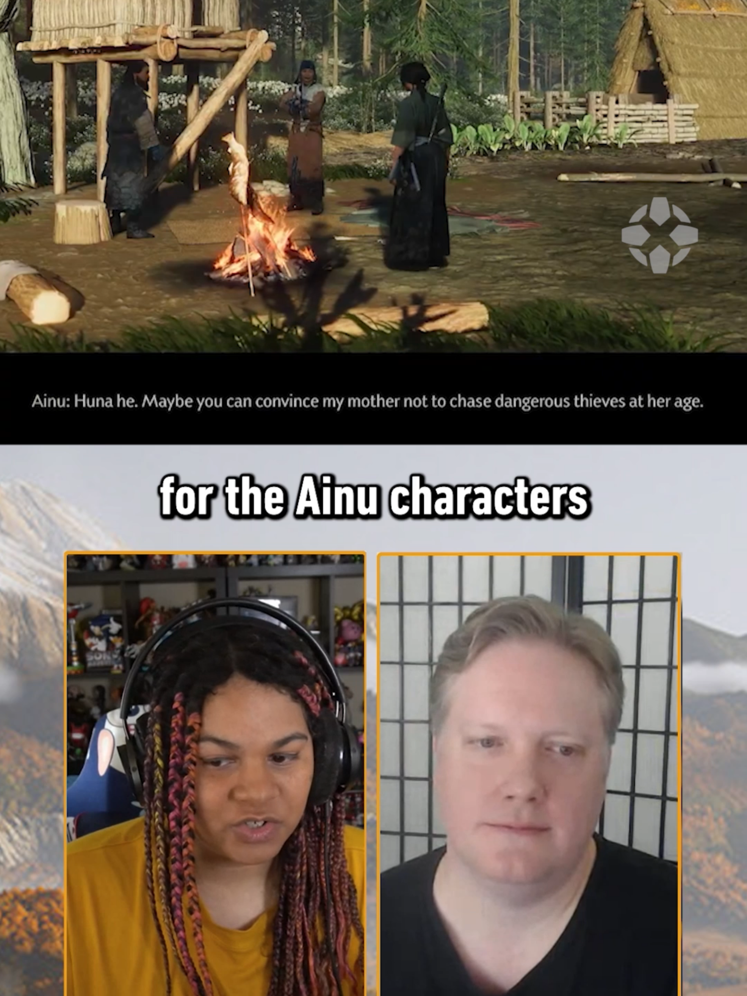 Why are the Ainu names written in lowercase? Ghost of Yotei dev gives us the answer. Presented by @teamninjastudio Our full interview with the Ghost of Yotei devs is on the latest episode of Beyond! on our YouTube or wherever you get your podcasts! #gaming #ghostofyotei #ghostoftsushima #podcast #podcastbeyond #playstation #ps5