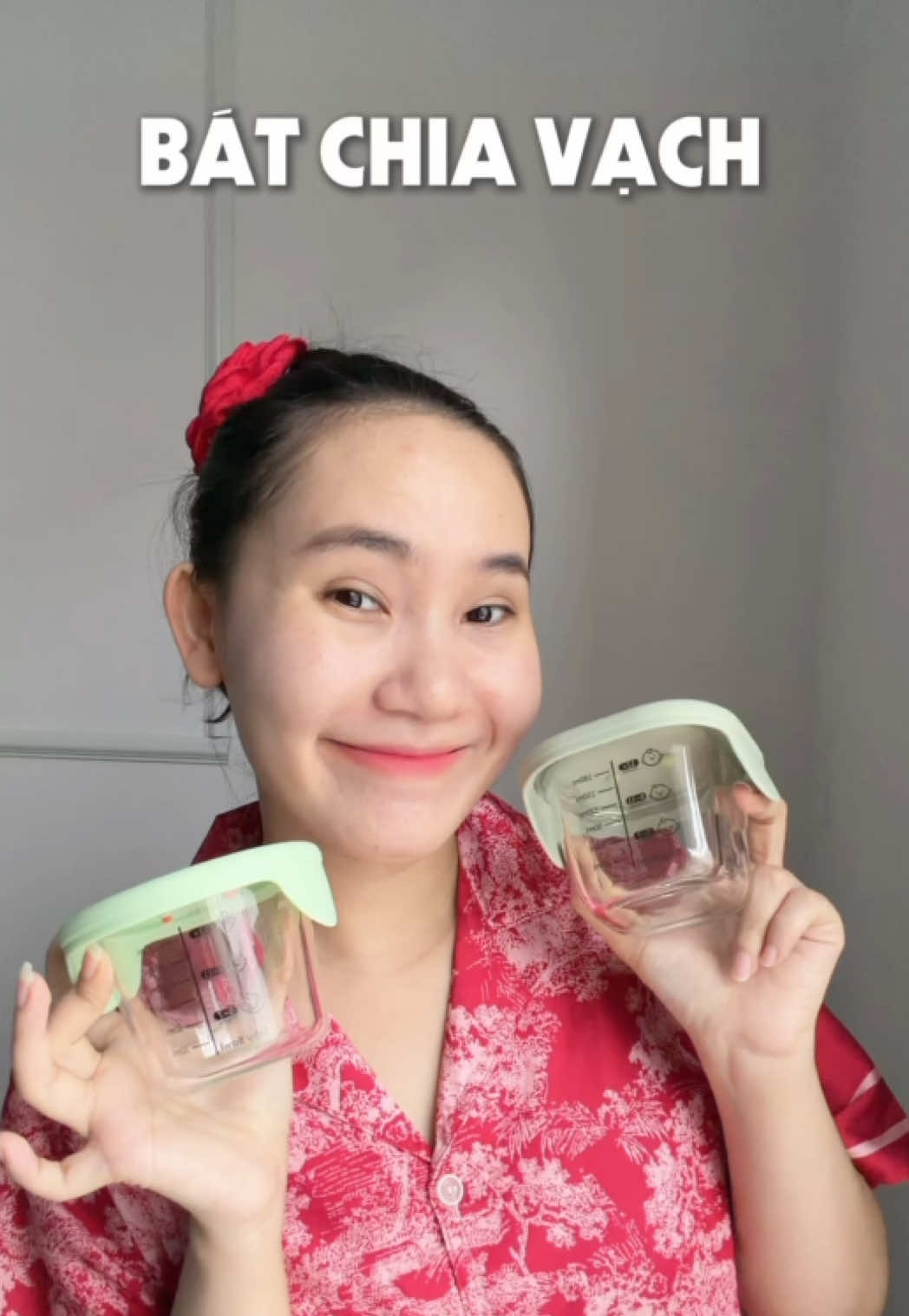 Cái cái bát chia vạch này dễ theo dõi lượng ăn con ha các mom #mebimsua #mevabe 