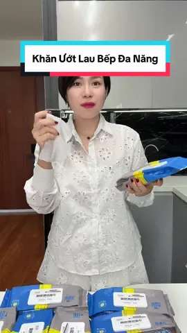 Combo Khăn Ướt Lau Bếp Đa Năng [ + Tặng thêm 1 túi MÀNG BỌC THỰC PHẨM ]. (kích thước khăn 20 x14cm) Không Độc Hại. Giấy Lau nhà bếp, Sạch Vết Dầu Mỡ. An toàn cho da #Cindythuytichcuc #khanlaubep #khanlaubepdanang 