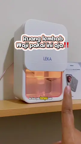 Alhamdulillah ada dehum ini sayy #dehumidifier #lekadehumidifier 