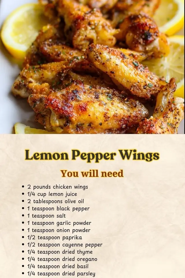 Lemon Pepper Wings: crispy, zesty, and low-key seductive 🍋🔥 She’s the “I don’t chase, I marinate” type. Serve hot. Garnish with chaos. #LemonPepperWings #FlavorArchetype #WingTok #DinnerDiaries #ZestyQueenEnergy     