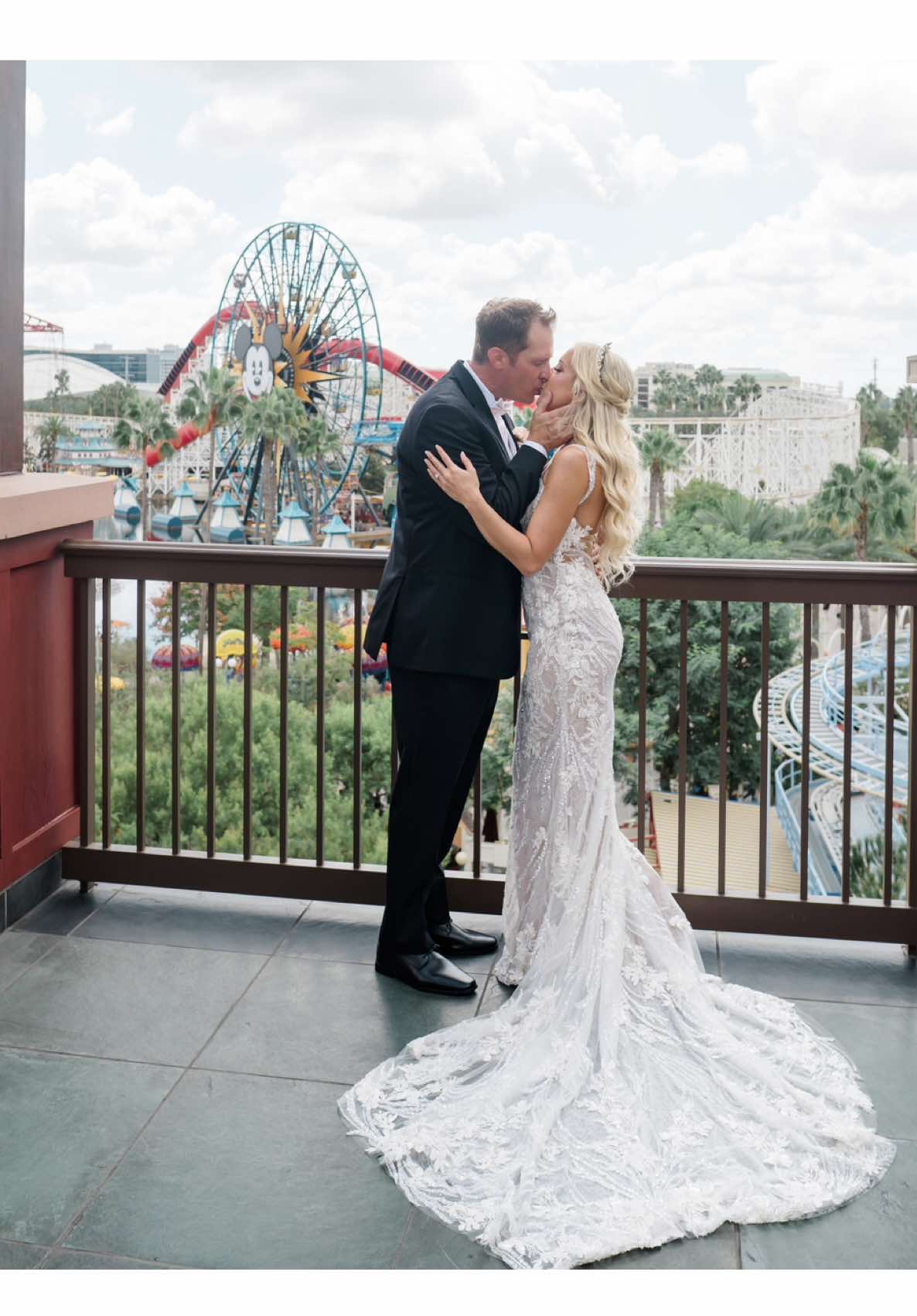 When all your dreams become a reality… and it happens at the happiest place on earth 🏰✨ @Matt  ✨Planner: @Las Vegas Wedding Planner  ✨Photographer: @Maggie | CHS Photographer  ✨Content Creator: @Emily | Wedding Content 🎀   ✨Short Dress: @Modern Bride  ✨Videographer: @Lomax Wedding Films  #DisneyWedding #disneyland #disneywedding #weddingtok #wedding 