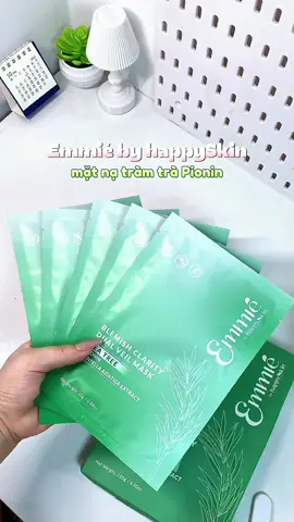 Da dầu mụn tham khảo em mặt nạ này nè! #unboxing #review #matnatramtra #emmiebyhappyskin #TikTokAwardsVN 