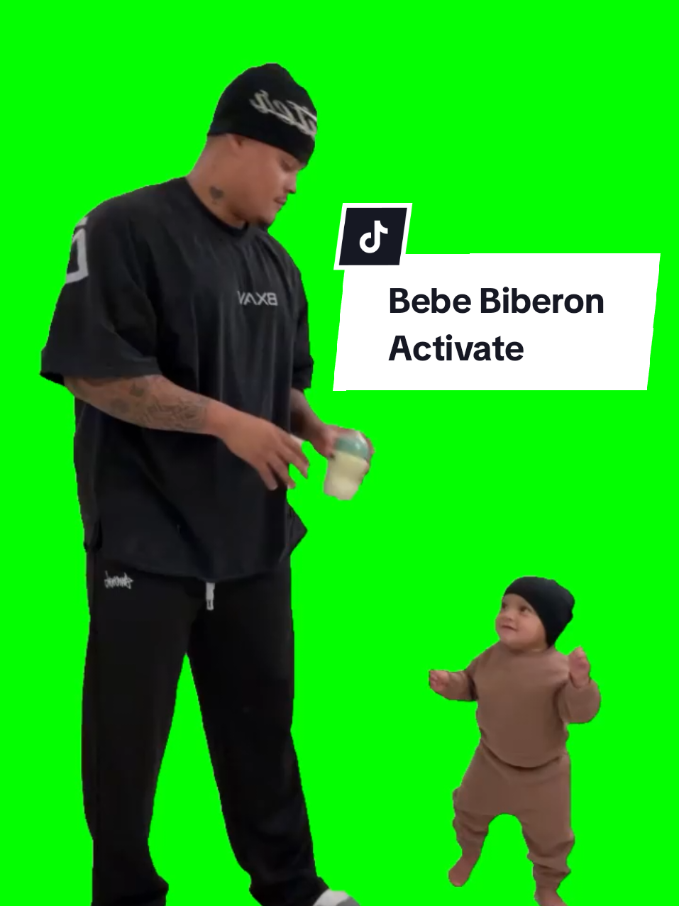 #CapCut Bebe Biberon Activate  #meme #greenscreen #greenscreenvideo #bebe 