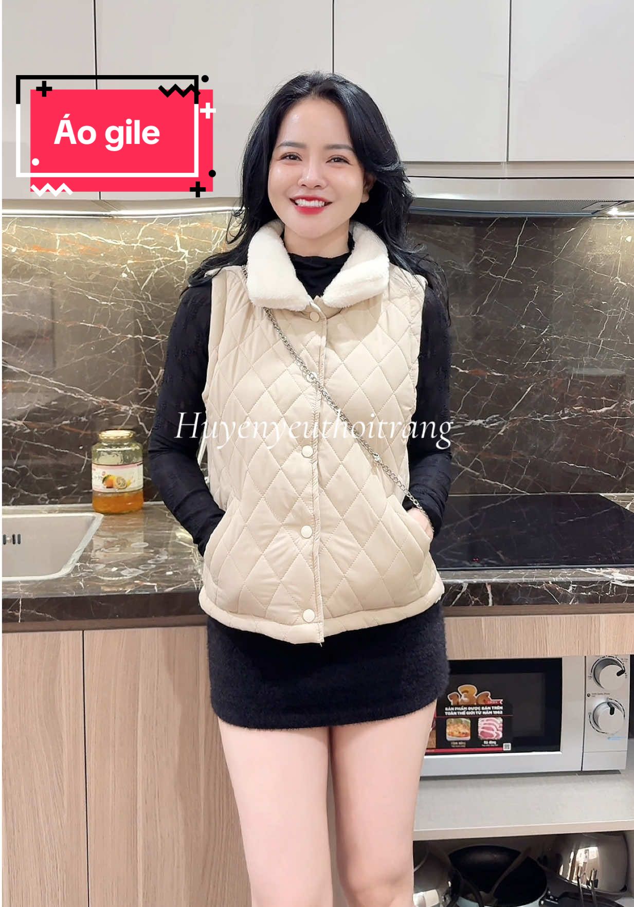 Áo gile xinh #xuhuong #aoxinh 