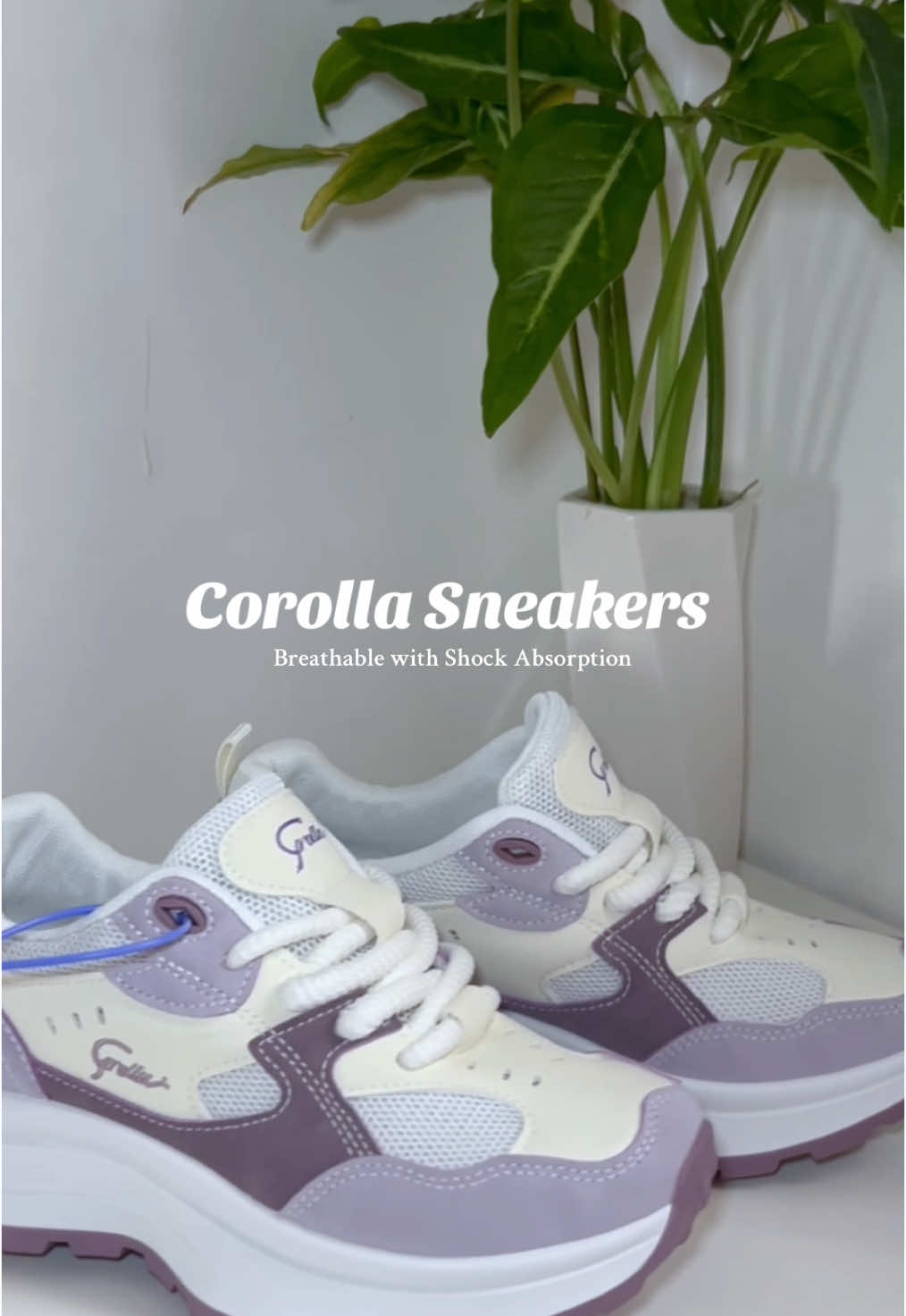 Corolla Women Sneakers Breathable Antibacterial Shock Absorption insole 4 colors ✨ #worthbuying #creatorsearchinsight #sneakers #corolla #corollaph #worthit 