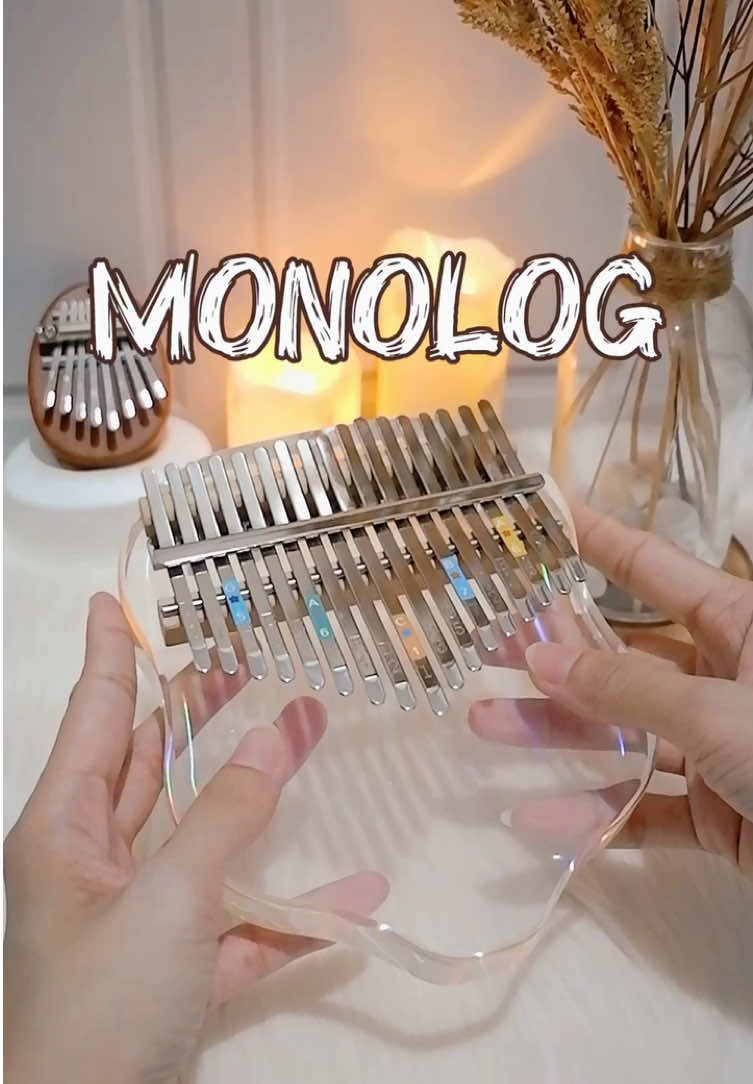 Monolog versi kalimba #kalimba #monolog #pamungkas #musikviral #foryou 