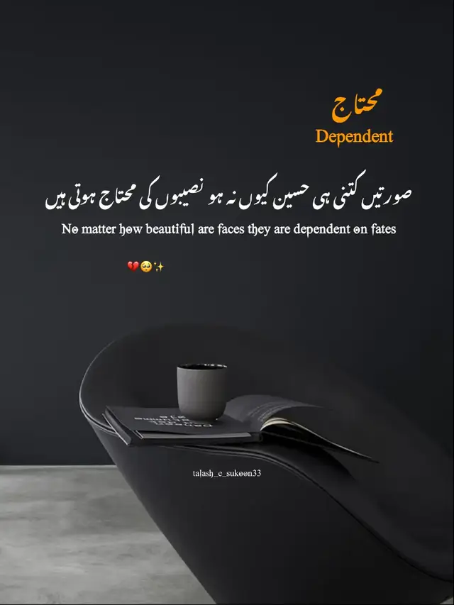 Lines ✨💯 #foryoupage #fyp #urducaptions #talash_e_sukoon33 #urdupoetrylines 
