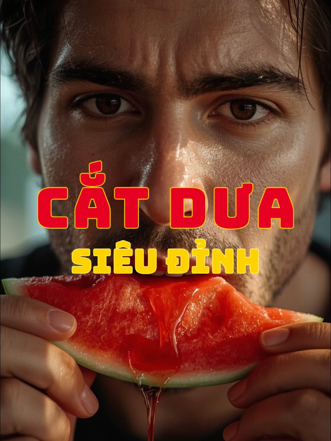 Cách cắt dưa hấu đỉnh nhất! #suthatkhoahoc #viral