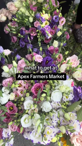 One of my favorite small NC towns… Apex! 🌼  Every Saturday in downtown Apex from 8 AM - 12 PM is the farmers market! It’s small but has some great vendors and I love how you can stroll around downtown afterwards!  Follow for all things real estate + life in NC 🩵 #apexnc #ncrealtor #ncrealestate #raleighnc #raleighrealtor 