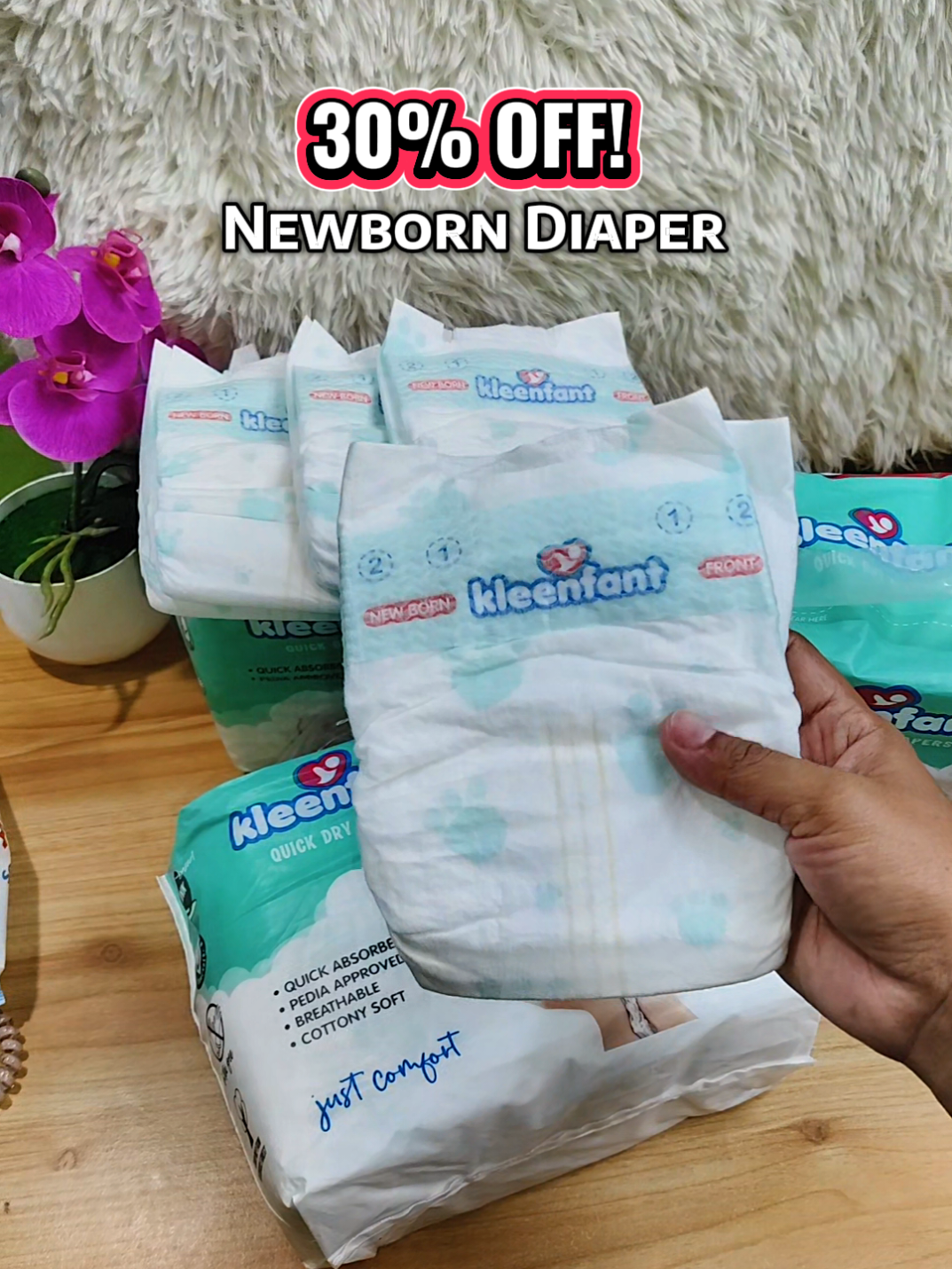 Checkout now #fyp #newborndiaper #kleenfant 