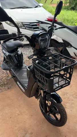 #จักรยานไฟฟ้า ##สกูตเตอร์ไฟฟ้า##รถไฟฟ้า48V-12A รถไฟฟ้าผู้ใหญ่ 580W electric bike มีกระจกมองหลัง ตะกร้า ที่ชาร์จ