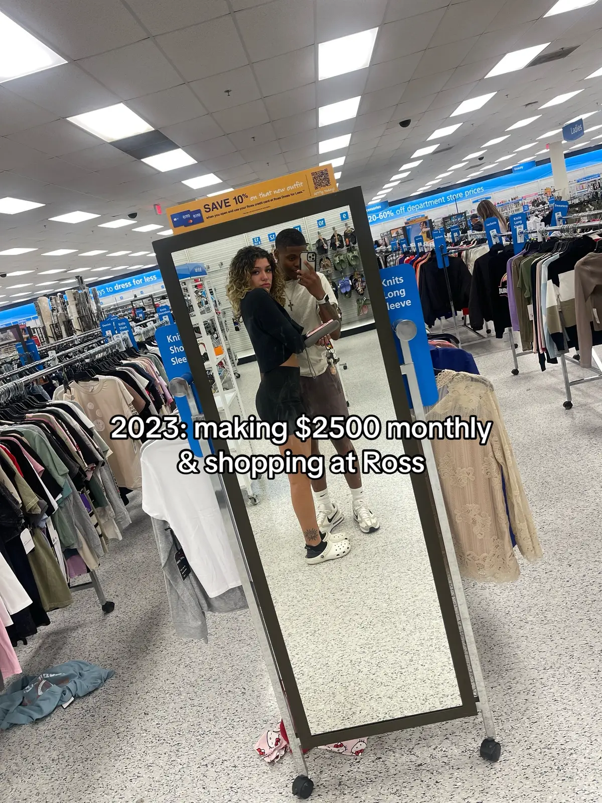 I still shop at Ross. My life has changed tho! #fyp #viral #money #rich #success 
