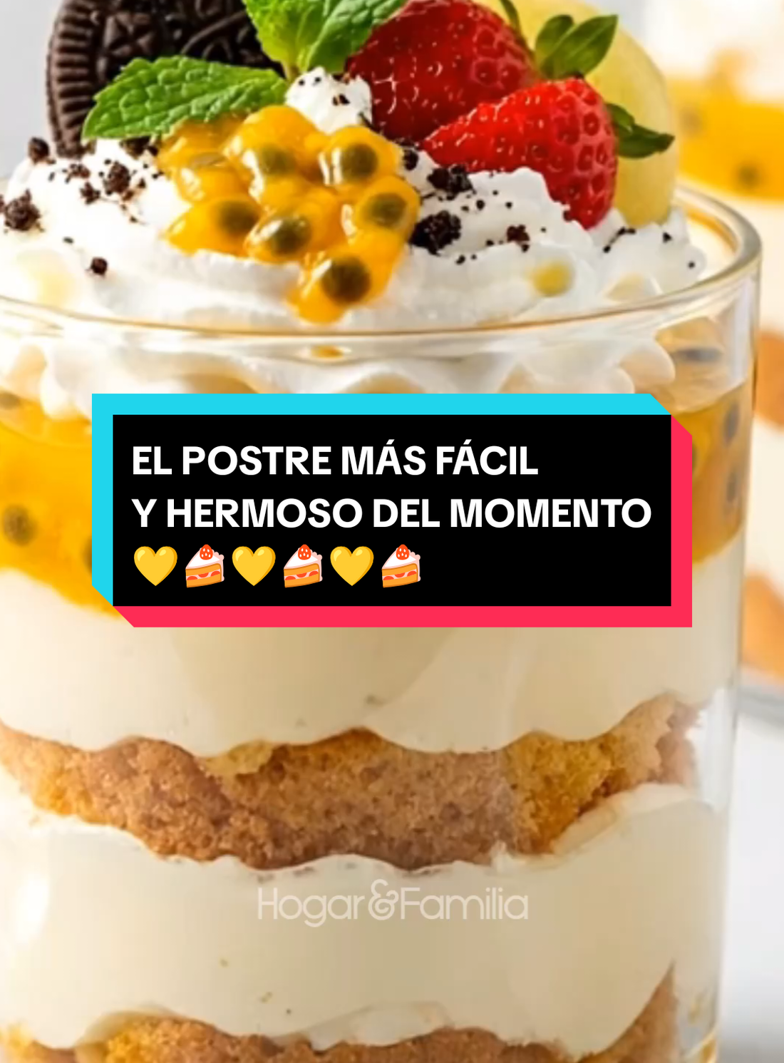 ✨ El postre más fácil y hermoso del momento 🍰💛 Este postre en vaso por capas está conquistando TikTok 😍 Cremoso, colorido y perfecto para vender o disfrutar en casa. Comenta RECETA si quieres que te envíe el paso a paso y un mensaje especial 💬 #PostresFaciles #RecetasTikTok #PostresEnVaso #RecetasPeruanas #PostresCaseros 