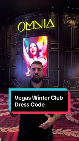 Make sure to pay attention to the winter dress code in Las Vegas #VegasPromoter #vegastiktok #omniapromoter 