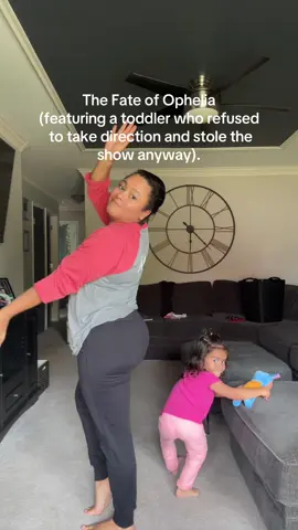She nailed it at the end 😂 #toddlermom #thefateofophelia #millennialmom #momtok 