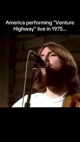 An interesting fact about how America wrote “Ventura Highway” is that the song was inspired by a childhood memory of frontman Dewey Bunnell. When he was a kid, his family’s car broke down on the side of the road near Ventura, California, and while waiting for help, he stared up at the long, golden highway signs and the sunshine flickering through the clouds — that image stuck with him for years. Later, when he was living in London and feeling homesick, that memory came back, and he wrote “Ventura Highway” as a kind of dreamlike reflection on the freedom and warmth of California. The song’s breezy vibe and cryptic lyrics (“alligator lizards in the air”) came from that same sun-soaked, surreal feeling he had as a kid watching clouds drift by… #america #70s #folk #music 