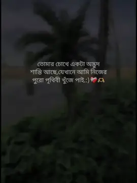 #ashik_lyrics_3 #মেনশন_করুন_আপনার_প্রিয়_মানুষকে❣️😊 তোমার চোখে একটা অদ্ভুত শান্তি আছে,যেখানে আমি আমার পুরো পৃথিবী খুঁজে পাই.!!❤️‍🩹🫶@💕 💕  shahyba moni💕💕 @