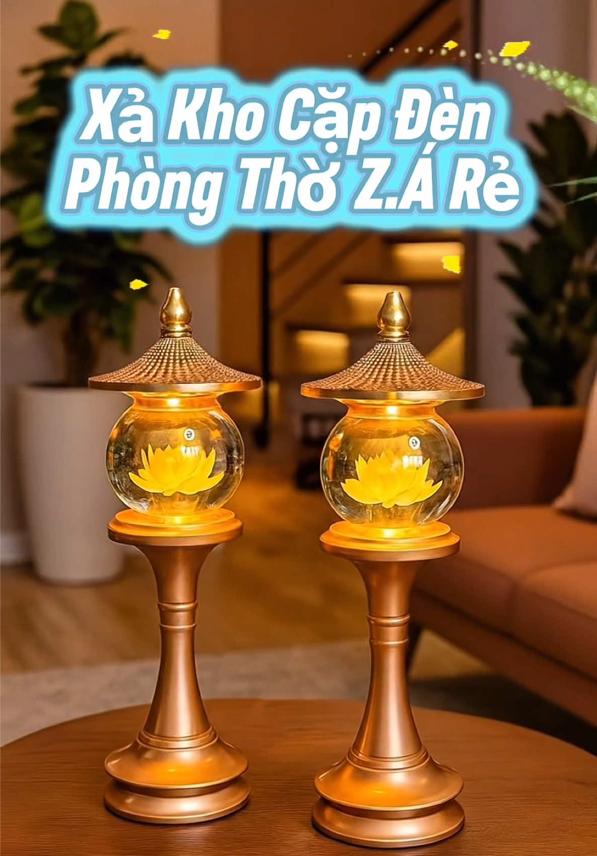 Xả Kho Cặp Đèn Phòng Thờ Z.Á Rẻ. Sale Đúng 3 tiếng. Nhanh Tay không Hết Nhé#denphongtho #xuhuong 