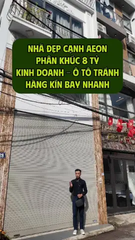 Căn nhà cạnh Aeon kinh doanh ô tô tránh chỉ hơn 8 tỷ. #chuthaoland #bdslongbien #batdongsanlongbien #nhalongbien #nhadatlongbien 