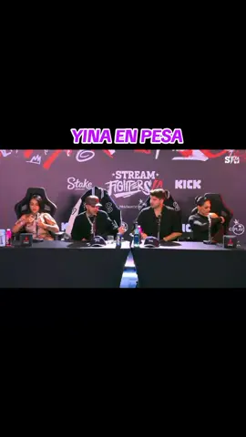 Yina en pesa en #streamfighters #yinacalderon #colombiana #polemica 