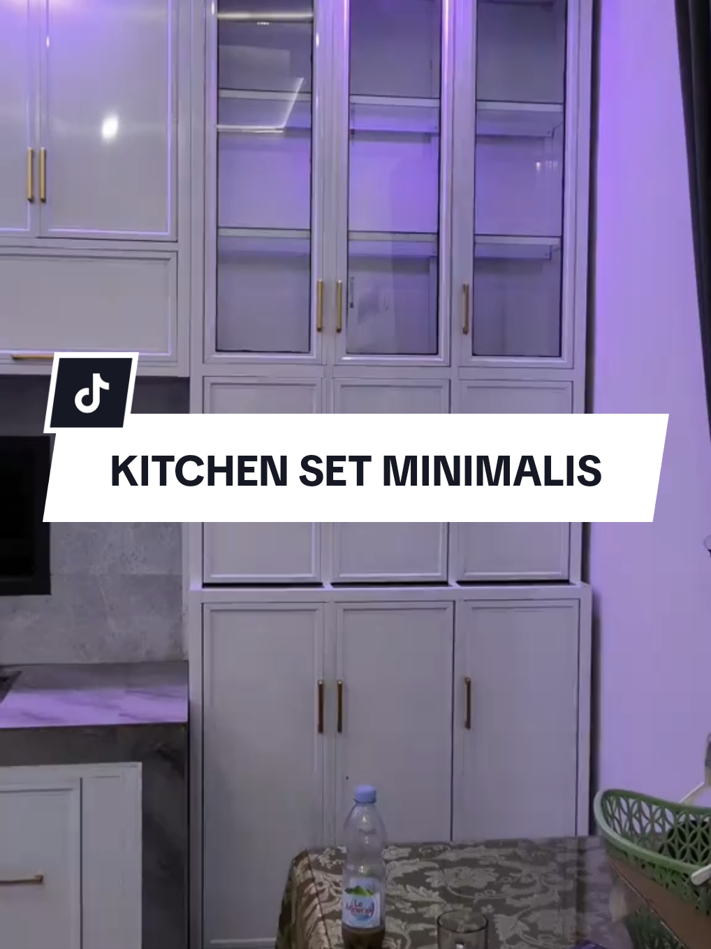 KITCHEN SET MINIMALIS ##fyp #kichenset #lemarigantu 