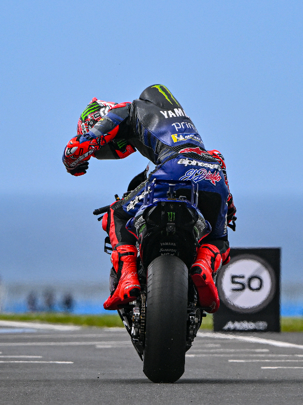 fabio pole position🤯#fabioquartararo20 #yamaha #motogp #australiangp #fyp 
