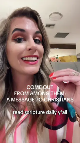 To my Christian friends still in the MAGA movement: Come Out From Among Them! ✝️ #MAGA #christiantiktok #Trump #idolatry #jesusisking 