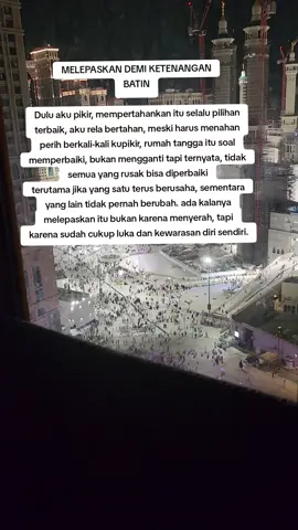 melepaskan demi ketenangan batin.  #lepas #tenang #batin #rela #ikhlas 