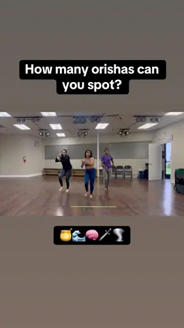 I dance a lot of styles, but Afro Cuban dance is near and dear to my heart. #dance #orishas #oshun #shango #trending 