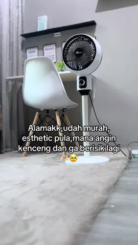 Kipas angin berdiri dari miyoshi emang juara sih,angin kenceng,suara nya juga ga berisik👏🤩#kipasangin #kipasanginmurah #miyoshi #fyp 