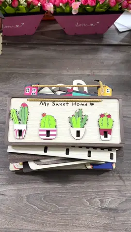 Bảng treo móc khoá đồng giá ạ #mocchiakhoa #banggo #treomockhoa #trangtrinhacua #trangtrinhadep 